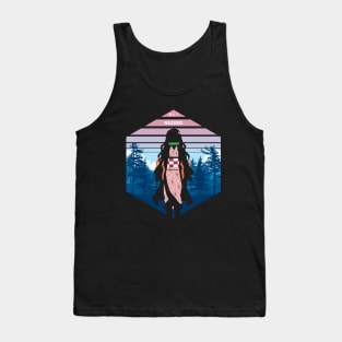 Retro Nezuko Tank Top